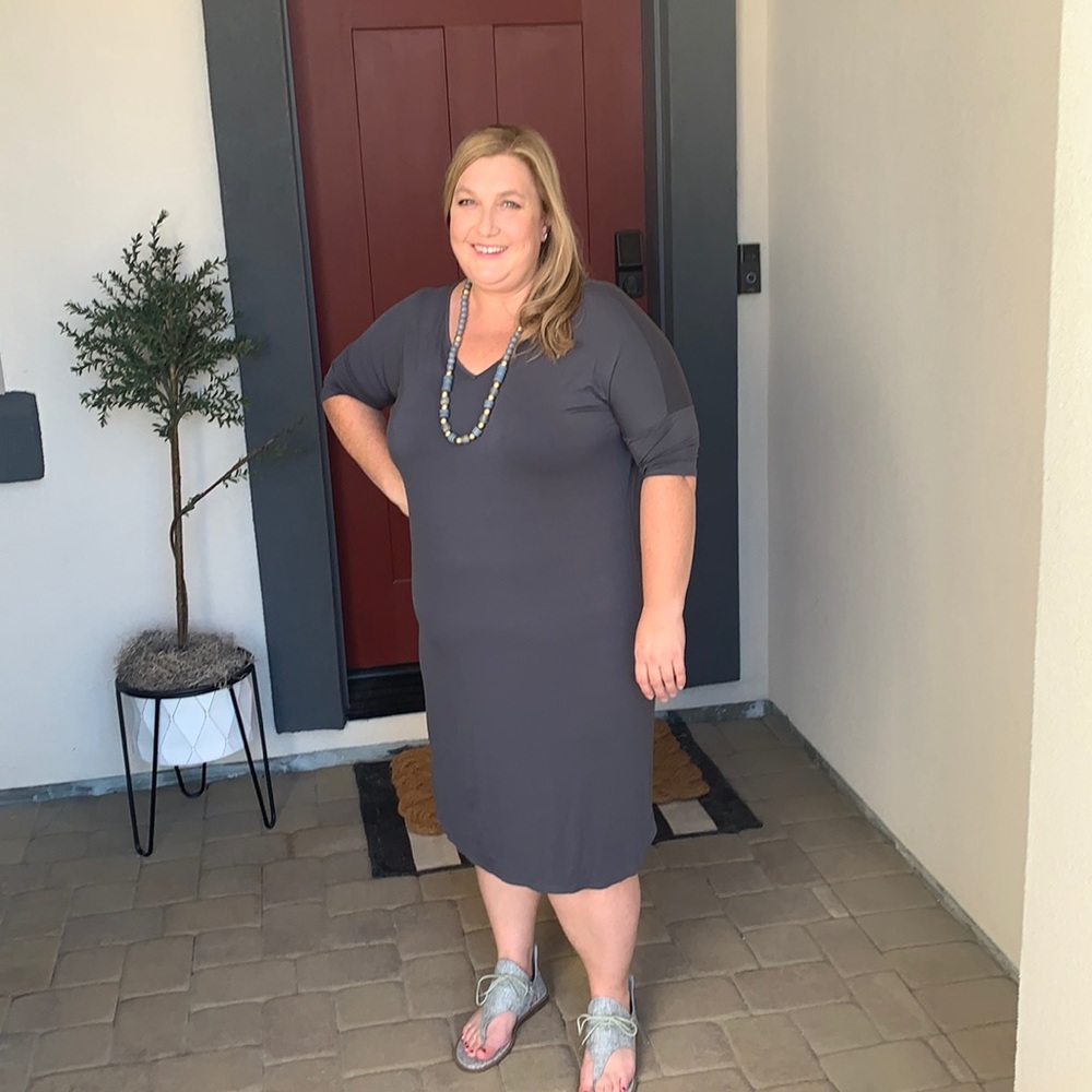 CJLA T-Shirt Dress size Large